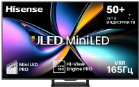 Телевизор QLED Hisense 65U7Q PRO, Smart TV, темно-серый