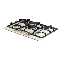 Варочная поверхность газовая Kuppersberg FS 710 C Bronze, бежевый/бронза/эмаль