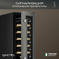Встраиваемый винный шкаф Meyvel MV19-KST1