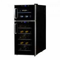 Винный шкаф Meyvel MV21-BF2 (easy), черный