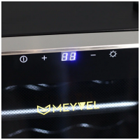 Винный шкаф Meyvel MV21-BF2 (easy), черный