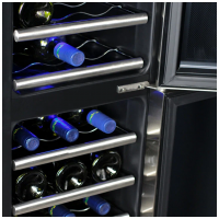 Винный шкаф Meyvel MV21-BF2 (easy), черный