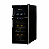 Винный шкаф Meyvel MV21-BF2 (easy), черный