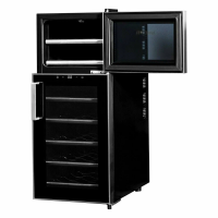 Винный шкаф Meyvel MV21-BF2 (easy), черный