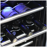 Винный шкаф Meyvel MV21-BF2 (easy), черный