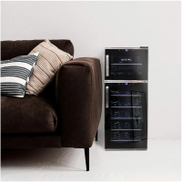 Винный шкаф Meyvel MV21-BF2 (easy), черный