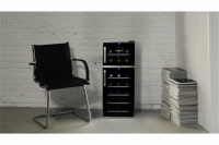 Винный шкаф Meyvel MV21-BF2 (easy), черный