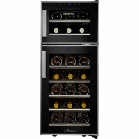 Винный шкаф Meyvel MV21-BF2 (easy), черный