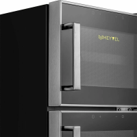 Винный шкаф Meyvel MV21-BF2 (easy), черный