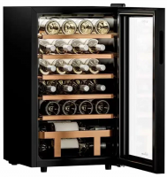 Винный шкаф Meyvel MV24-KBF1, черный