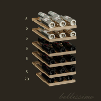Винный шкаф Meyvel MV28-KWT2, белый