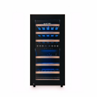 Винный шкаф Meyvel MV33-KBF2, черный