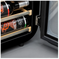 Винный шкаф Meyvel MV34-KBF1, черный