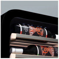 Винный шкаф Meyvel MV34-KBF1, черный