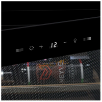 Винный шкаф Meyvel MV34-KBF1, черный