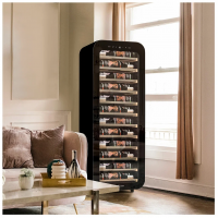 Винный шкаф Meyvel MV34-KBF1, черный