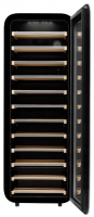 Винный шкаф Meyvel MV34-KBF1, черный
