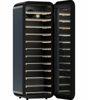 Винный шкаф Meyvel MV34-KBF1, черный