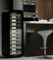 Винный шкаф Meyvel MV34-KBF1, черный