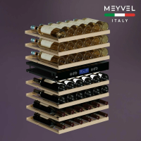 Встраиваемый винный шкаф Meyvel MV42-KSB2, серебристый