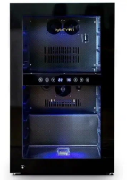 Винный шкаф Meyvel MV45-KBF2, черный