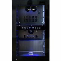 Винный шкаф Meyvel MV45-KBF2, черный