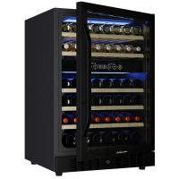 Винный шкаф Meyvel MV46-KBT2, черный
