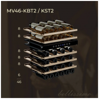 Винный шкаф Meyvel MV46-KBT2, черный