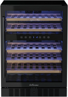 Винный шкаф Meyvel MV46-KBT2, черный