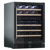 Винный шкаф Meyvel MV46-KBT2, черный
