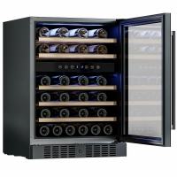 Винный шкаф Meyvel MV46-KBT2, черный
