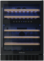 Винный шкаф Meyvel MV46-KBT2, черный