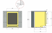Винный шкаф Meyvel MV46PRO-KST2, нержавеющая сталь