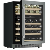 Винный шкаф Meyvel MV46PRO-KST2, нержавеющая сталь