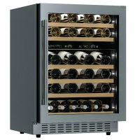 Винный шкаф Meyvel MV46PRO-KST2, нержавеющая сталь
