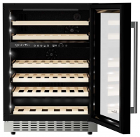Винный шкаф Meyvel MV46PRO-KST2, нержавеющая сталь