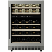 Винный шкаф Meyvel MV46PRO-KST2, нержавеющая сталь