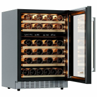Винный шкаф Meyvel MV46PRO-KST2, нержавеющая сталь