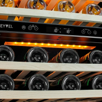 Винный шкаф Meyvel MV46PRO-KST2, нержавеющая сталь