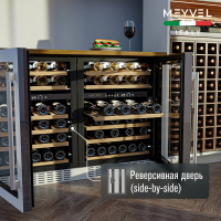 Винный шкаф Meyvel MV46PRO-KWT2, белый