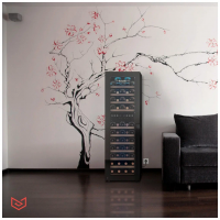 Винный шкаф Meyvel MV53-KBF2, черный