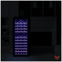 Винный шкаф Meyvel MV73-KBF2, черный