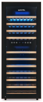 Винный шкаф Meyvel MV73-KBF2, черный