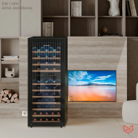 Винный шкаф Meyvel MV73-KBF2, черный
