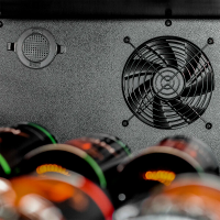 Винный шкаф Meyvel MV77PRO-KBT2, черный