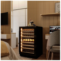 Винный шкаф Meyvel MV77PRO-KBT2, черный