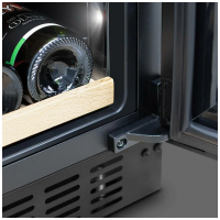 Винный шкаф Meyvel MV77PRO-KBT2, черный