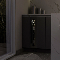 Винный шкаф Meyvel MV9-KST1, серебристый