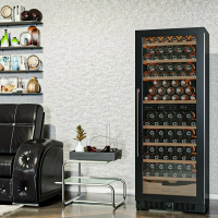 Винный шкаф Meyvel MV95-KBT2 (Slim), черный