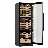 Винный шкаф Meyvel MV98-KBT3 (Slim), черный